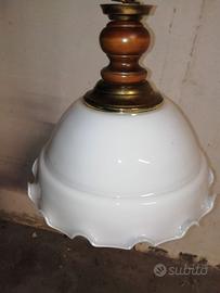 Lampadario vintage al neon