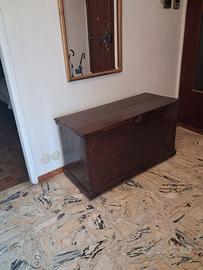 Cassapanca in legno 