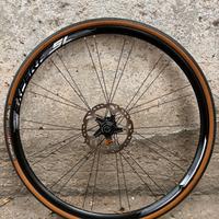 Coppia ruote bici corsa disco DT Swiss + Alexrims