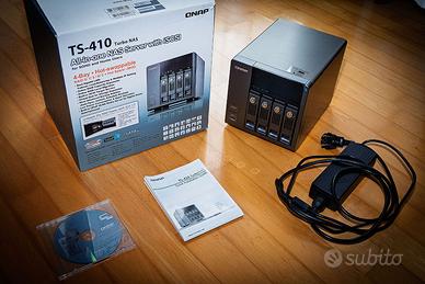 Nas Qnap TS-410 + 4 HD Red 1 Tb