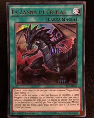 Yugioh la zanna di critias drl3 it060 ultra 1ª