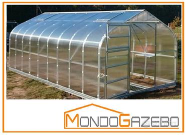 serra giardino 2,5x2 goccia policarbonato 4mm orto