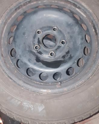 4 cerchi ferro 16” 5x112 Golf 5