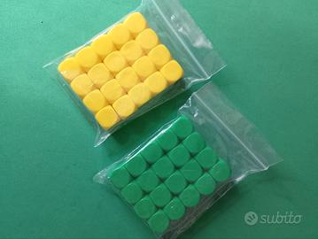 Dadi da gioco senza numeri