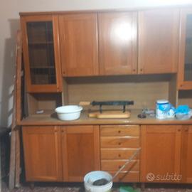 cucina completa  massello con elettrodomestici 