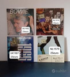 Vinili Michael Jackson-Bowie etc -33GIRI-LP dischi