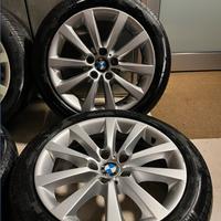 Cerchi BMW serie 5 F10 F11 gomme estive 245/45/18