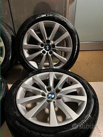 Cerchi BMW serie 5 F10 F11 gomme estive 245/45/18