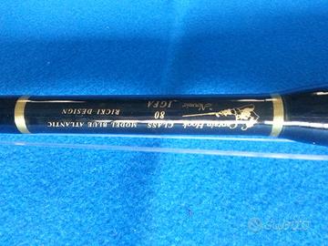 canna da tonno trolling 80 Lb
