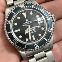 Inserto ghiera Rolex Sub 5513 Mark 3 Fat Font 9411