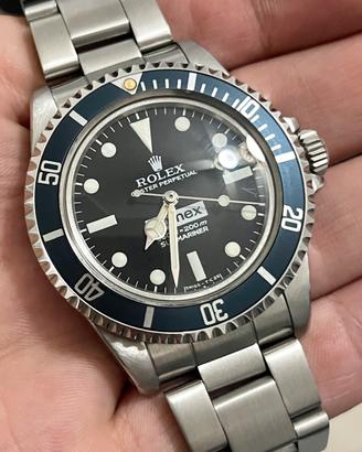 Inserto ghiera Rolex Sub 5513 Mark 3 Fat Font 9411