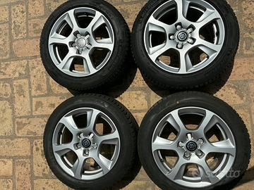 Cerchi Audi e Mini R16 195/55 con gomme invernali
