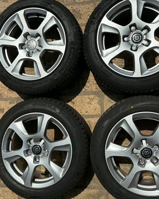 Cerchi Audi e Mini R16 195/55 con gomme invernali

