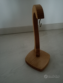 Portafrutta per banane in legno di ulivo