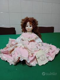 Bambola artistica di porcellana Capodimonte
