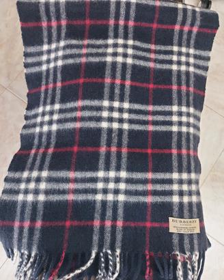 sciarpa maschile originale burberry