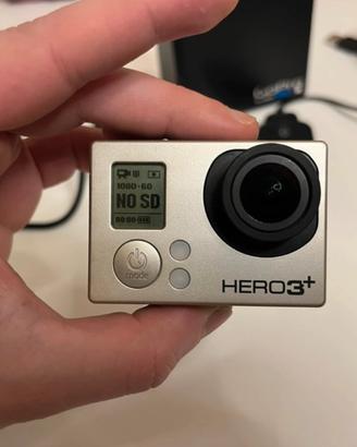 GoPro HERO3+ Silver Edition con full kit accessori