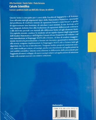 Calcolo Scientifico: Esercizi e problemi risolti