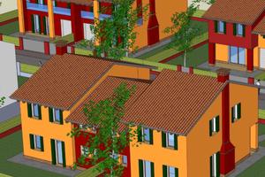 Bivilla al grezzo in zona residenziale tranquilla