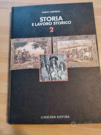 Libro "Storia e lavoro storico" Vol. 2 - Cartiglia