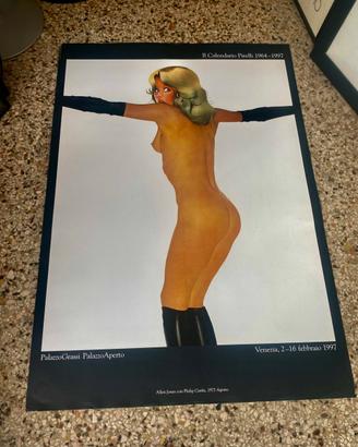 Poster originale Calendario Pirelli Venezia 1997