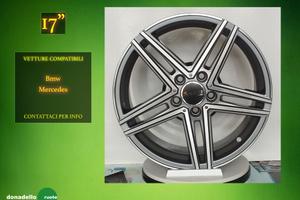 Cerchi in Lega 17" Bmw e Mercedes