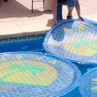 Dischi solari per riscaldamento acqua piscina