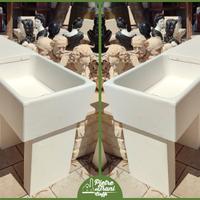 Lavandino con Piano d'Appoggio Laterale 75