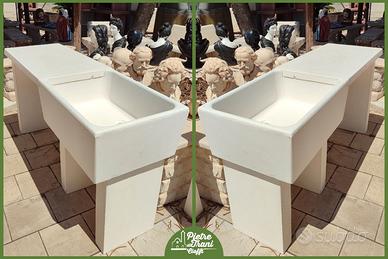 Lavandino con Piano d'Appoggio Laterale 75