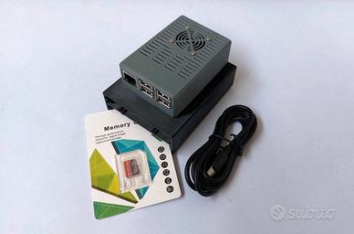 Raspberry PI3 B+  Plus , microsd 32gb nuova , ecc