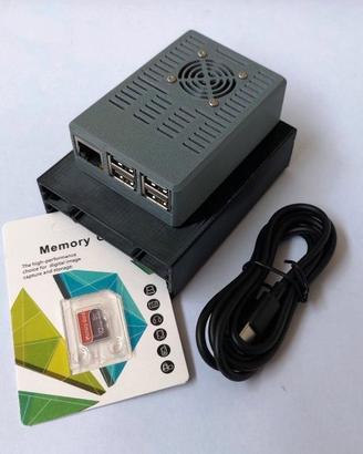Raspberry PI3 B+  Plus , microsd 32gb nuova , ecc