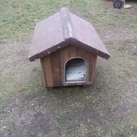 Cuccia in legno di larice per cani medio piccoli