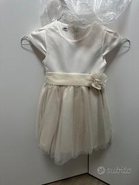 Abito cerimonia bimba 3 anni