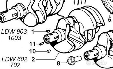 LDW702 albero motore