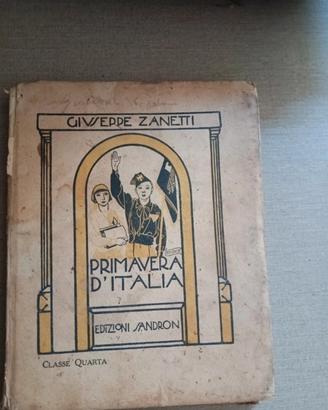 Libro Scolastico Primavera d'Italia