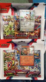2 blister pokemon SEALED ITA Arcanine e Eevee
