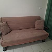 Divano letto con materasso misure standard per due