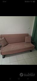 Divano letto con materasso misure standard per due