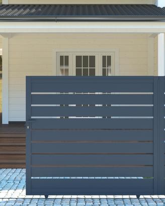 Cancello scorrevole in alluminio 