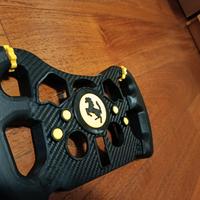 mod volante corona Logitech G29 testurizzata carbo