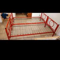 letto in ferro battuto 