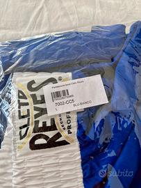 Pantaloncini nuovi Cleto Reyes blu e bianchi