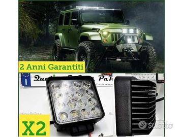 Faretti LED 48W per JEEP OFF ROAD supplementari