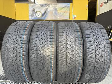 4 Gomme 235/55R19 105V Pirelli Inverno 80% residui