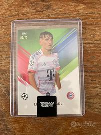 Card Lennart Karl rookie numerato su /75 Topps