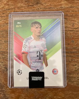 Card Lennart Karl rookie numerato su /75 Topps