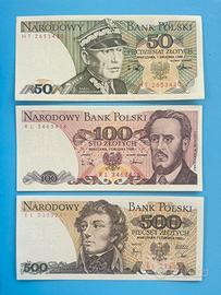 Banconote POLONIA Zlotych FDS