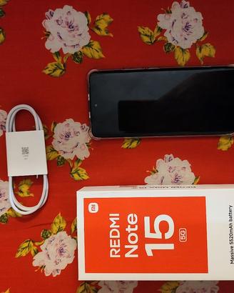 Xiaomi Redmi Note 15 5G 256GB + cover e pellicola 