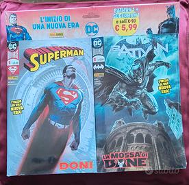 DC Comics Pack Batman n. 1 + Superman n. 1 Sealed