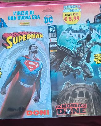 DC Comics Pack Batman n. 1 + Superman n. 1 Sealed